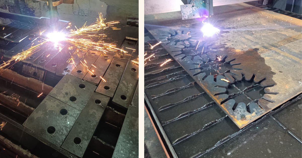 Tabla debitata pe CNC conform desenului clientului