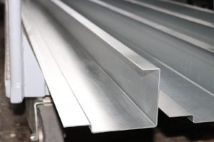 Ebossed galvanized sheet profile