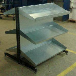 galvanized sheet shelves