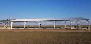 Constructie hala crestere pui din profile metalice manoperizate zincate