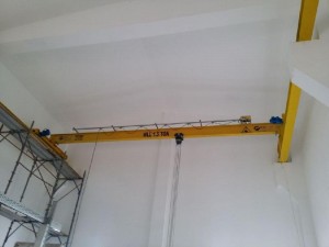 Pod rulant din profile INP 340 mm