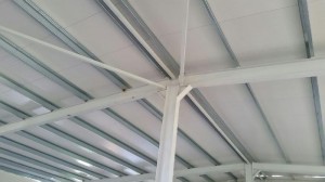 Constructia unei hale din produse metalurgice