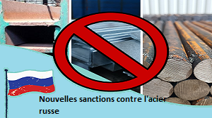 Nouvelles sanctions contre l’acier russe