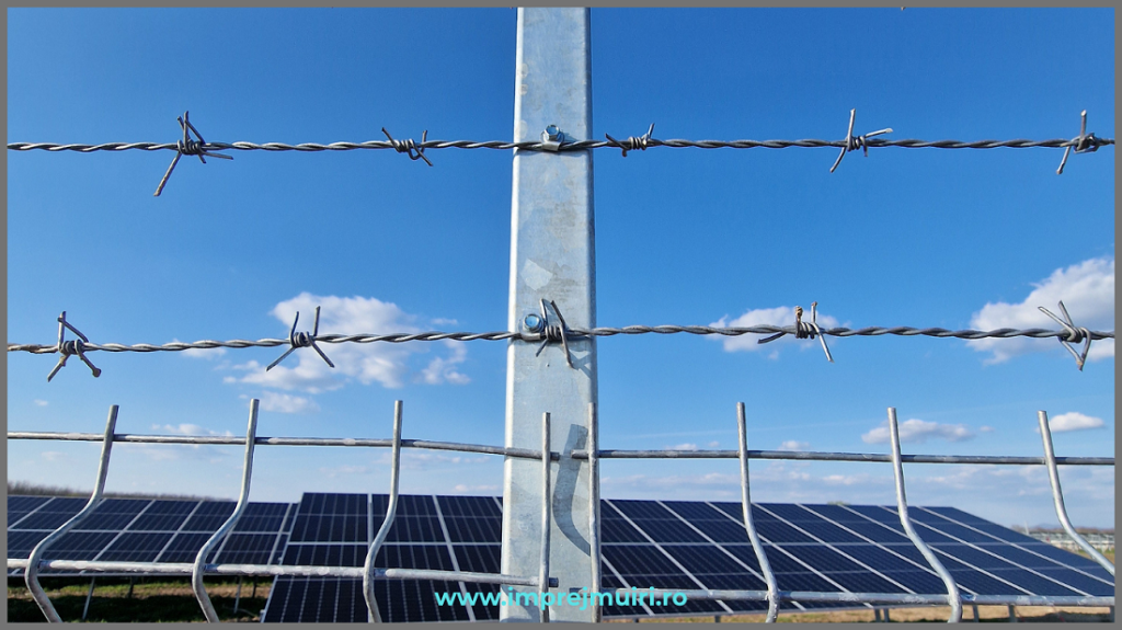 sisteme de gard pentru parcuri fotovoltaice
